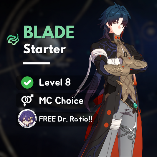 Honkai Star Rail Blade Starter Account with Bronya or Signature Lightcone