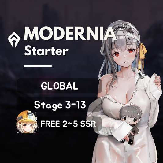 Modernia Starter Account | Global Server