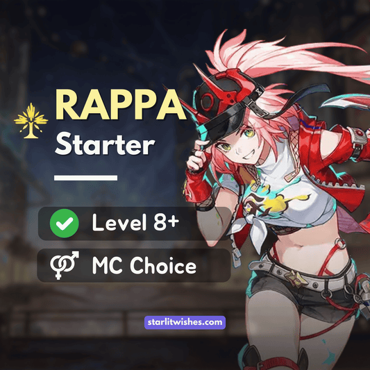 Honkai Star Rail Rappa Starter Reroll Account with Bronya or Signature Lightcone starlitwishes