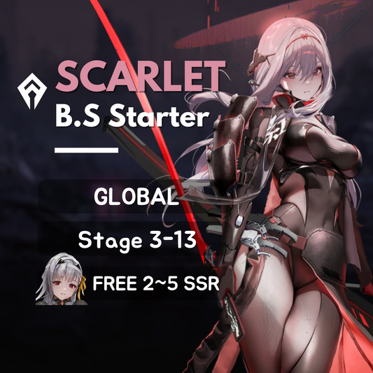 Scarlet Black Shadow Starter Account | Global Server