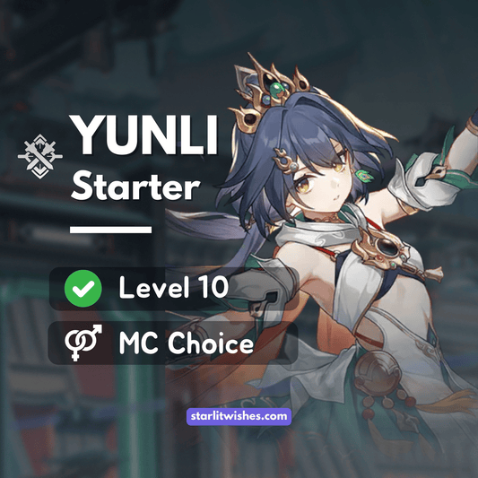 Honkai Star Rail Yunli Starter Account with Signature Lightcone at starlitwishes